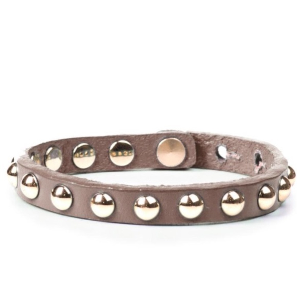Linea Pelle skinny dome stud bracelet